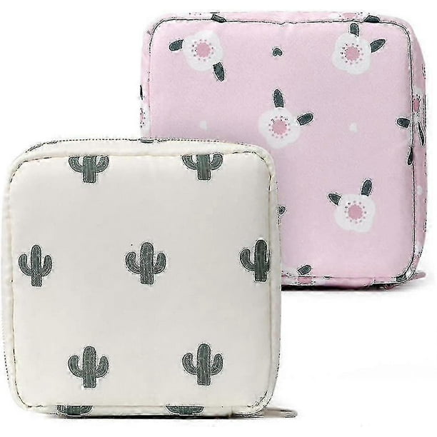 2 Pcs Sanitary Napkin Storage Bag, Menstrual Cup Bag,nylon Portable Sanitary Napkin Bag miao7
