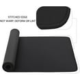 thumbnail image 4 of Black 31.5"x11.8"Extended Large Gaming Mouse Pad, XL Large Non-Slip Rubber Base Mousepad with Stitched Edges,Waterproof Keyboard Mouse Mat Desk Pad, 4 of 6