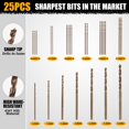 thumbnail image 2 of Juego de taladros manuales Mulwark Precision Pin Vise con 25 brocas HSS, 2 of 7