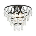 thumbnail image 3 of Ella 12 inch flush mount in black, 3 of 5