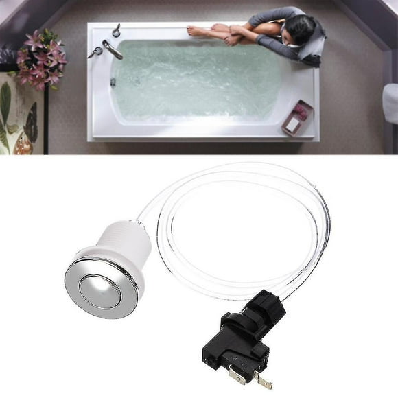 125-250v 16a On Off Push Air Button Switch For Bath Spa Jet Tub Disposal Tubing Pneumatic Air Pressure Switch Knob Kit Hom
