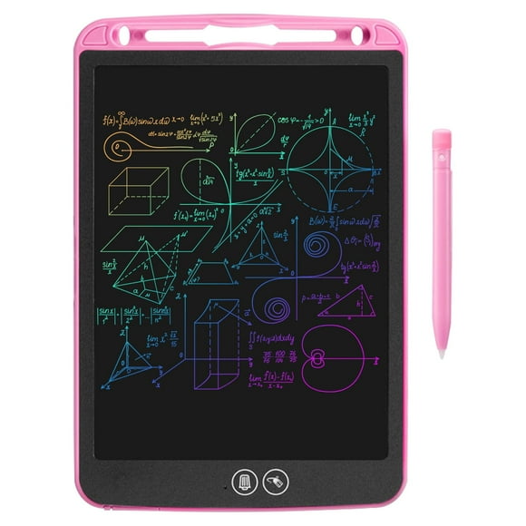Graflsoa 8.5" LCD Color Writing Tablet 131g Lightweight Portable Pink Included Stylus
