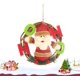 thumbnail image 5 of Corona de puerta de Navidad, corona de Navidad de ratán, corona de árbol colgante, corona de Santa muñeco de nieve, corona de alce, muñeco de peluche, decoración de corona Fokelyi WLJ-2478, 5 of 5
