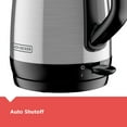 thumbnail image 4 of BLACK+DECKER 1.7 Liter Electric Cordless Kettle, Stainless Steel, 4 of 7