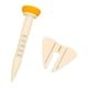 thumbnail image 4 of Tee de golf de altura ajustable, accesorios para palos de golf de patio, Tee de golf para adultos Amarillo, 4 of 8