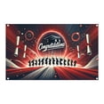 thumbnail image 2 of Danhjin Polyester Background Congrats Grad Backd Grad Backd Graduation Decorations Backd Backdrop, 2 of 6