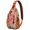 Lightweight, variant on Rustic Garden Floral Sling Backpack, Lightweight Crossbody Shoulder Bag for Women, Romantic Vintage Bloom Travel Daypack