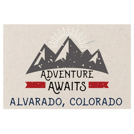 

Alvarado Colorado Souvenir 2x3 Inch Fridge Magnet Adventure Awaits Design
