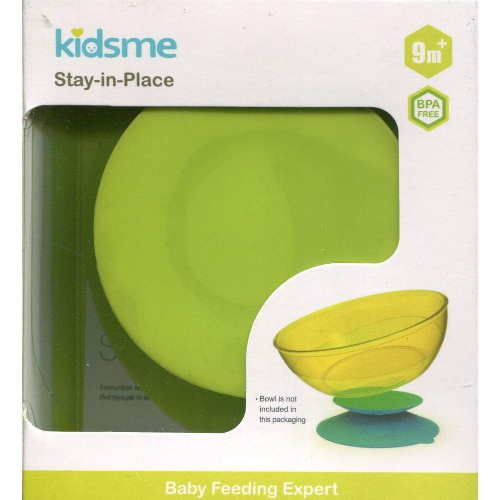 Lime Kidsme Stay-in-place Placemat