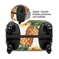 thumbnail image 4 of Easygdp Hawaiian Pineappl Print Elastic and Washable Suitcase Protective Cover with Hidden Zipper Fits 18-32 inch Luggage -Large, 4 of 9