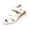 White, variant on Willtoo Wedges Sandals for Women Open Toe Slingback Platform Wedges Sandal with Adjustable Ankle Strap Summer Slip On Arch Support Comfortable Walking Sandals Casual Dressy Beach Outdoor Sandal