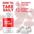 thumbnail image 6 of Glyco Pulse Blood Balance Support Pills Advanced Formula Vitamin Supplement GlycoPulse 180 Capsules, 6 of 8