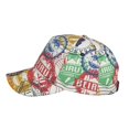 thumbnail image 2 of Lsque Travel Stamp Baseball Cap Trucker Low Profile Hat Golf Dad Hat Adjustable Original Classic Unconstructed Plain Cap Men Women, 2 of 9