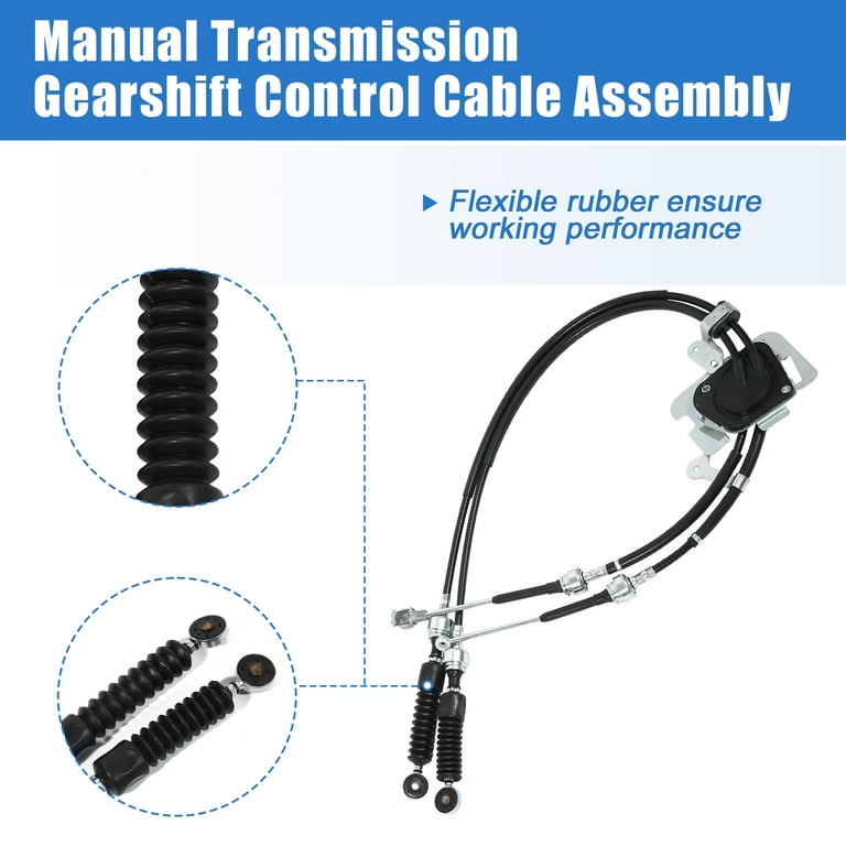 まるページ② Unique Bargains Manual Transmission Gear Shifter Cable for Toyota