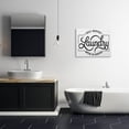 thumbnail image 2 of Self Service Laundry Open Sign Typography Graphic Art Gallery Wrapped Canvas Print Wall Art, 2 of 7