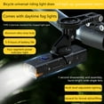 thumbnail image 4 of Bicycle Headlight With Built-in Fog Light TYPE-C Rechargeable Riding Light Strong Light Can Be Installed, 4 of 5