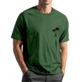 thumbnail image 1 of Men's T-shirt T-shirts Graphic Text Pool3D Printing Street Casual Short Sleeve Printed Clothing Basic 3XL, 1 of 5