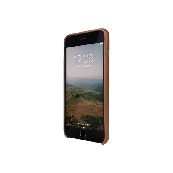 Twelve South RelaxedLeather - With Pockets - back cover for cell phone - genuine leather - cognac