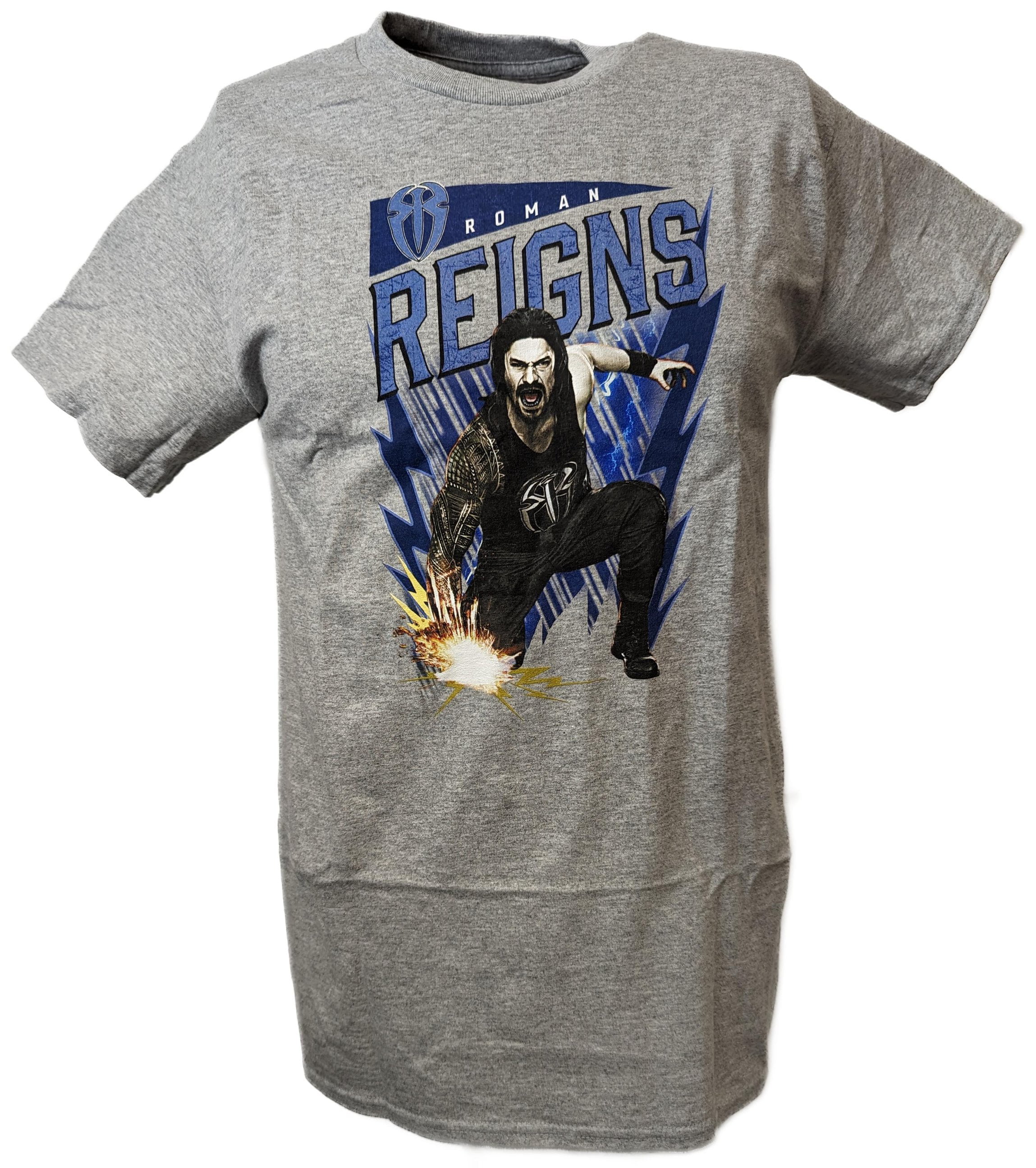 Diskurs hurtig antyder Roman Reigns Believe That WWE Authentic Mens Gray T-shirt M - Walmart.com
