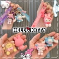 thumbnail image 2 of Colgante de coche de dibujos animados de Hello Kitty, colgante de mochila al aire libre, KeyChian, decoración para teléfono móvil, muñecas, Cinnamoroll, Kuromi, 2 of 4