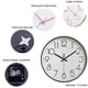 thumbnail image 5 of Large Round Stylish Modern Wall Clock Easy Readable Big Numbers, 5 of 5