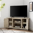 thumbnail image 4 of Crosley Furniture Adjustable Television Stands, MDF Frosted Oak, 20 x 47.7 x 22 Inches, 67.1 lb, 4 of 15