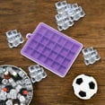thumbnail image 4 of 24 Grids Pure Color Ice Cube Mold Ice Block Making Tool ,Easy-Release DIY Ice Cube Tray with Lid, Food-Grade Material & Hassle-Free Cleaning, 4 of 5