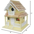 thumbnail image 2 of Home Bazaar Backyard Bird Cottage, Yellow, 2 of 2