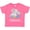 Hot Pink, variant on Inktastic My Babysitter Loves Me to the Moon and Back Elephant Family Boys or Girls Toddler T-Shirt