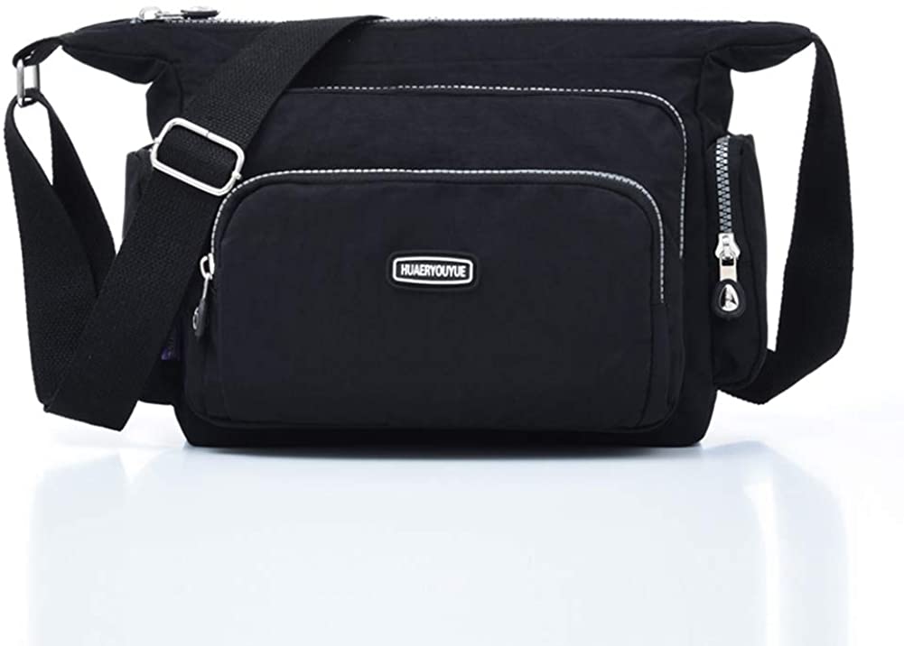 QWZNDZGR Crossbody Bag for Women Antitheft RFID Card Slot Multi Pocket