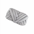 thumbnail image 1 of Chunky Yarn Knitting Arm Knit Soft Yarn Crocheting Knitting Arm Knit 250G for DIY Rug Making Sweaters Light Gray, 1 of 1