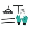 thumbnail image 2 of Lawn Aerator Spike, Grass Aerator Tool 20PCS 2 inch Spikes Steel Structure Portable  for Garden, 2 of 7