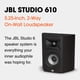 thumbnail image 2 of Parlante JBL Studio 610 Madera Oscura de Alto Rendimiento, 2 of 6