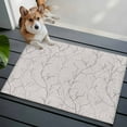 thumbnail image 4 of Grey Branches Bathroom Rug Washable 2x3 Entryway Rug Non Slip Vintage Art Farmhouse Front Door Mat Low Pile Indoor Doormat Throw Floor Carpet for Kitchen Bedroom Entrance, 4 of 8