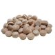 thumbnail image 1 of 100pcs Natural Wood Screw Hole Plugs Round Button Caps for Furniture Craft Decoration, 1 of 1