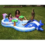 Angle View: Intex 1/whale Slide Play Center