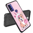 thumbnail image 2 of DALUX MetKase Hybrid Slim Phone Case Compatible with Motorola Moto G Pure / G Power (2022) - Corgi Unicorn Dog, 2 of 3