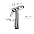 thumbnail image 3 of Ovzne Hand Held Bidet Sprayer, Handheld Toilet Bidet For Intimates Care, Bathroom Yard Accessories, 4.7X2.3 Inches, Suitable For Whole Family Use, 3 of 6