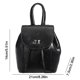 thumbnail image 4 of Mochila de mujer de cuero PU Y2K mochila de senderismo 2023 mochila escolar sólida de viaje coreano Likrtyny Para Estrenar, 4 of 4