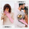 thumbnail image 3 of Houderco 2Pares Decorativos Rosados Para Mujer En Polyester Para Banquetes Fiesta Y, 3 of 8