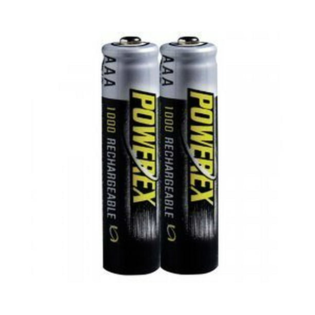 Maha PowerEx 1000mAh AAA Rechargeable Battery 2pk MHRAAA2