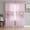 Pink, variant on Coastal Blue Striped Sheer Curtains 45 Inch Length 2 Panels Set for Living Room/Bedroom, Ocean Sea Summer Starfish Coral Shells Semi Curtain Sheers Rod Pocket Curtains Window Treatment 52''x45''x2