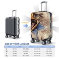 thumbnail image 6 of Daiia Eagle With USA Flags Luggage Cover, Thickened Washable Travel Luggage Covers, Elastic Unique Baggage Covers for 18-20 inch Luggage-X-Large, 6 of 9