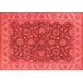 thumbnail image 1 of Ahgly Company Indoor Rectangle Oriental Red Industrial Area Rugs, 2' x 5', 1 of 4
