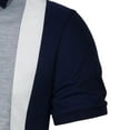 thumbnail image 4 of YLSDY Golf Shirts for Men Short Sleeve Color Block Casual Shirt Comfortable Breathable Outdoor Performance T-Shirt Gray XL, 4 of 4