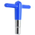 thumbnail image 2 of Llave de tambor con mango de silicona, llave en forma de T de tambor, sintonizador de tambor, llave de tambor impulsada por rendimiento, 2 of 8