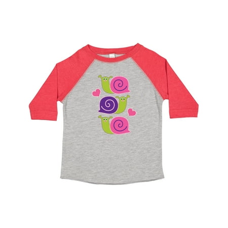 

Inktastic Snail Lover Girl Garden Snails Gift Toddler Toddler Girl T-Shirt