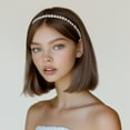 thumbnail image 6 of HBlife 8 Pack Headbands for Women Girls Headbands Trendy Black Knotted Solid Head Bands Pearl Headband Non Slip Hairbands Cute Hair Accessories Multi-style Headband Pack, 6 of 7