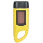 Buumin Hand Cranked Flashlight Solar Powered Carabiner Dynamo Flashlight Waterproof Hand Crank Torch for Camping Hiking Outdoor Sports