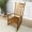 Oak, variant on Adirondack Chair with Comfortable Sloping Seat / For Patio and Poolside / Made of Hardwood